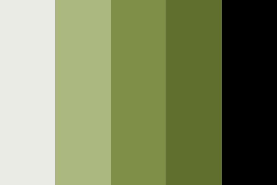Green Uniform Color Palette