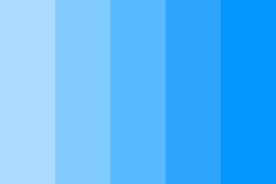 Fresh Azure Air Color Palette