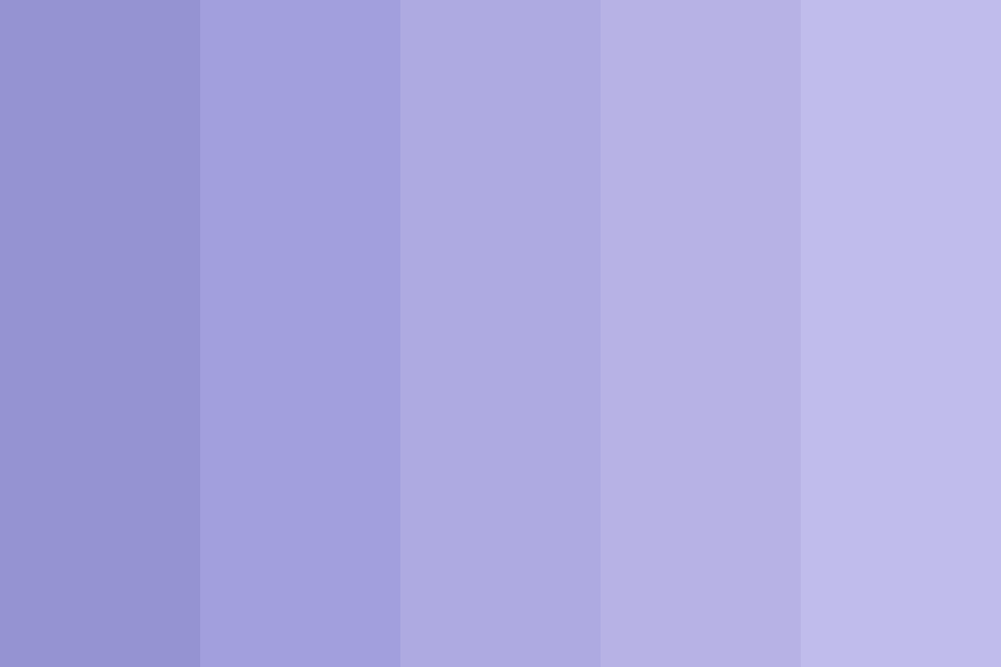 Blue Violets Color Palette