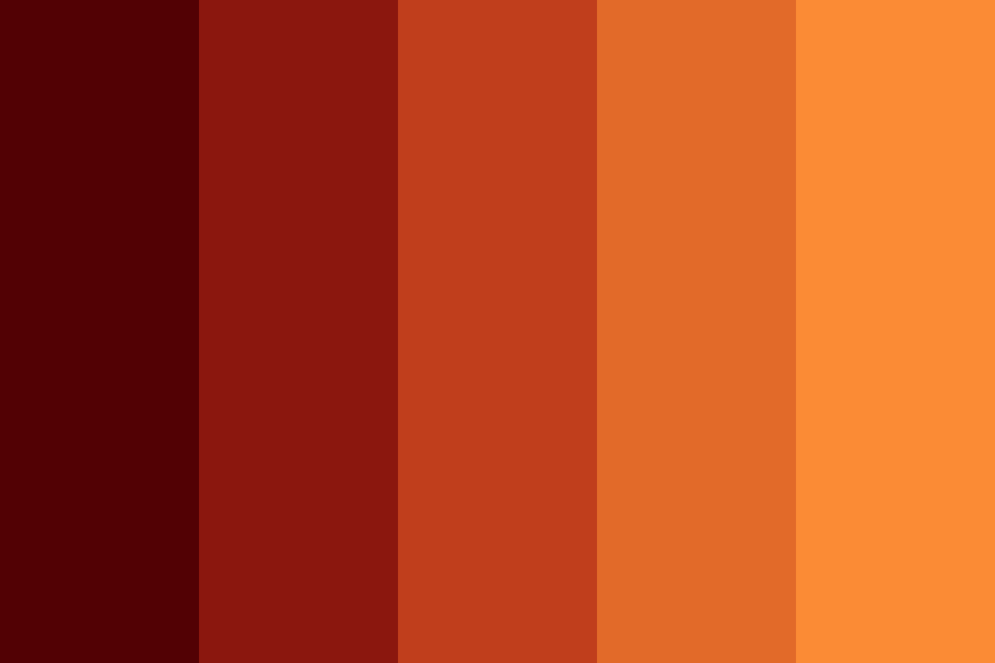 Blood Color Palette