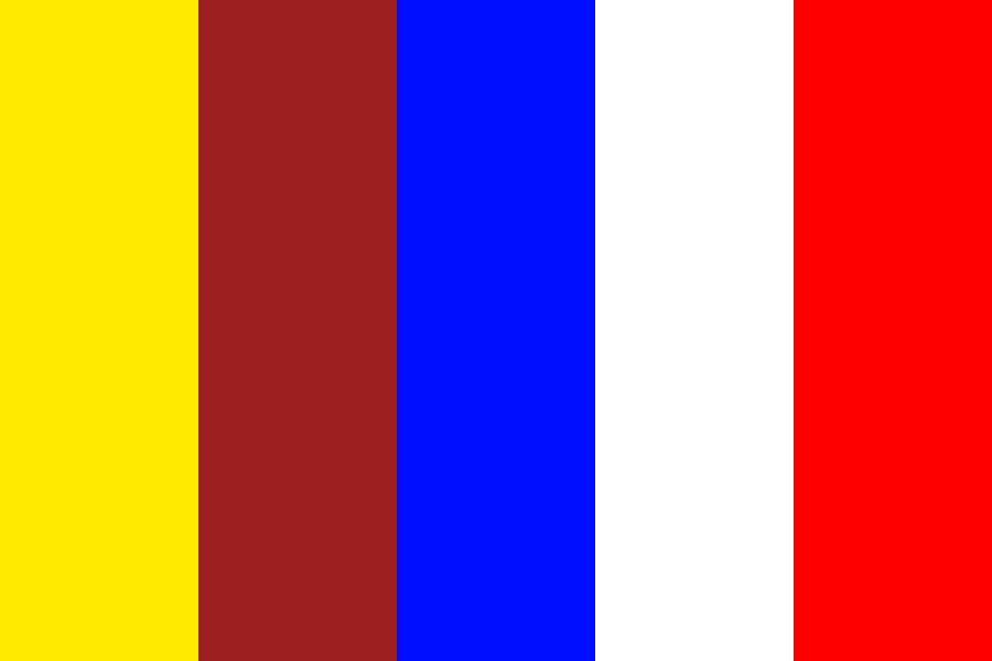 Union Pacific Coloration Color Palette