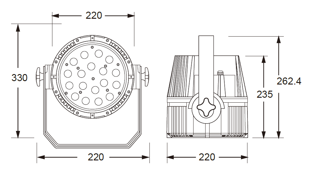 Outdoor Led Par CanLed Par CanPar Can Light Supplier