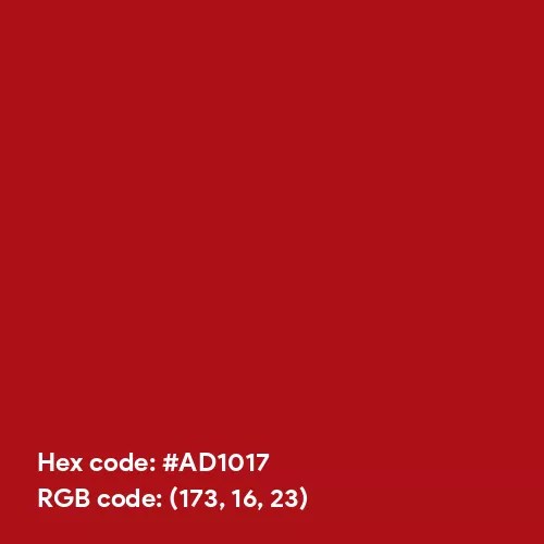 Midnight Red color hex code is AD1017