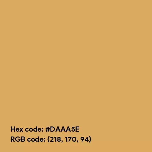 Light Bronze color hex code is DAAA5E