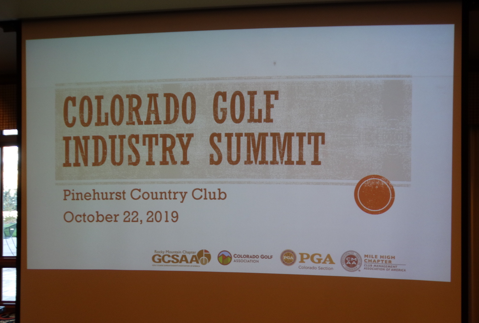 Colorado Golf Industry Summit Colorado Golf Association