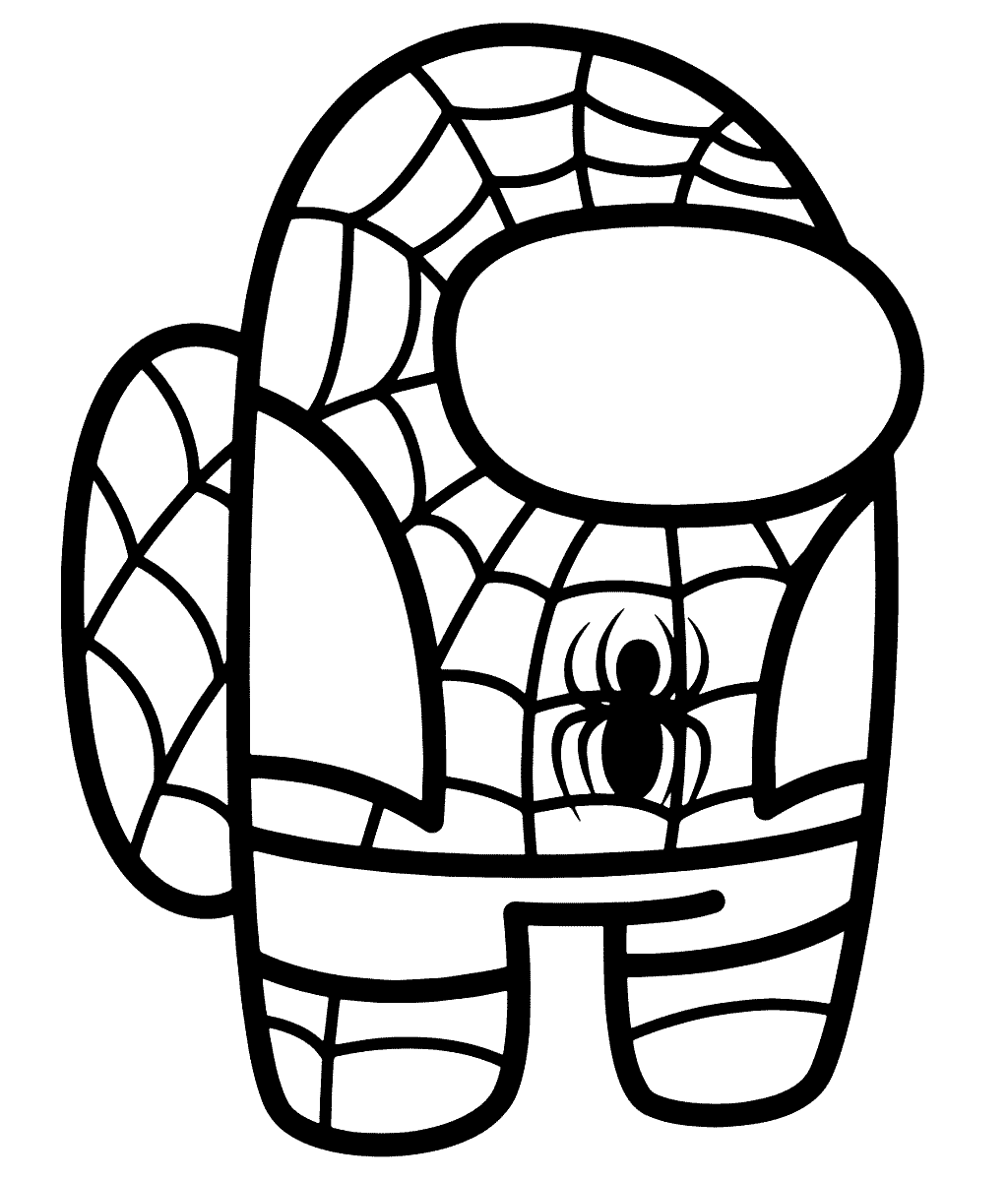 Dibujos de Among Us para colorear