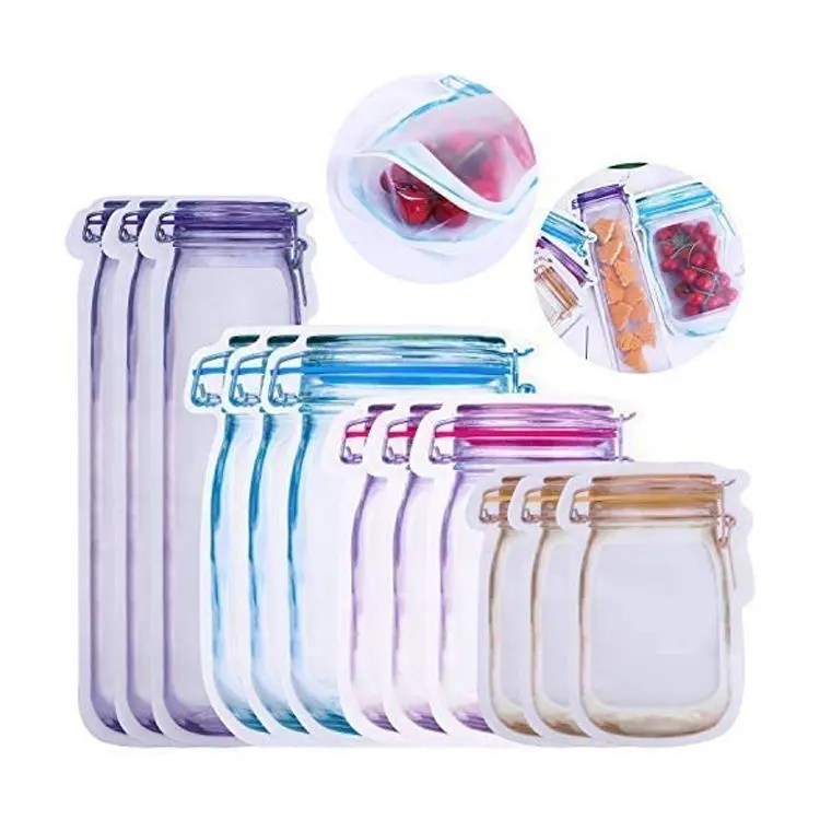 Mason Jar Bags Colorful Packaging