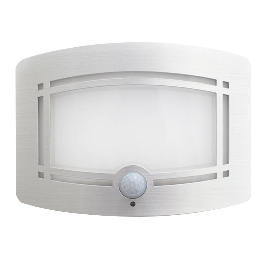Motion Sensor Activated Battery Operated LED Wall Sconce, colorfulstream