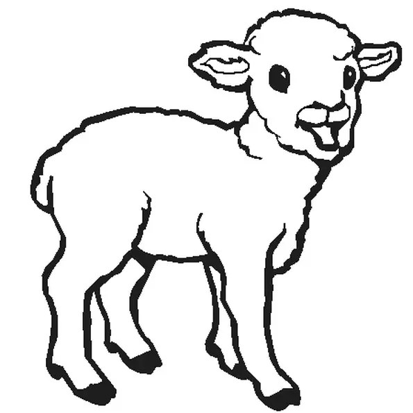 AGNEAU Coloriage agneau en Ligne Gratuit a imprimer sur COLORIAGE TV