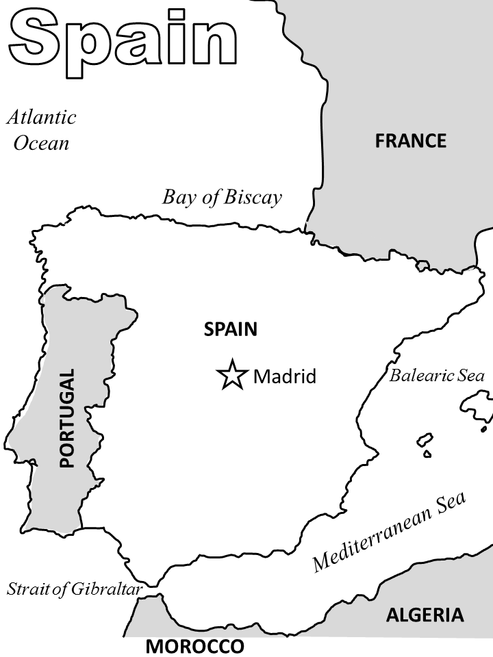 Spain Coloring Pages