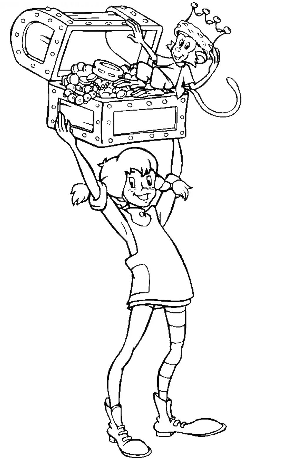 bilbi_cl_10.jpg (993×1600) Pippi langstrumpf ausmalbilder, Pippi