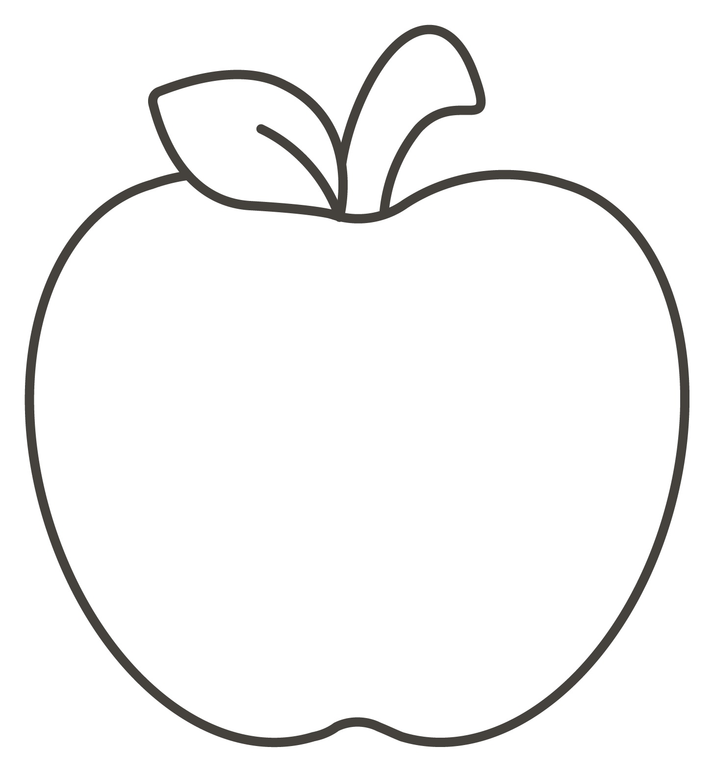 Coloring Page Apple & coloring book. 6000+ coloring pages.