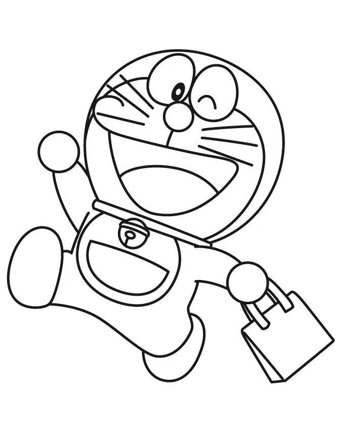 Doraemon Coloring Pages & book for kids