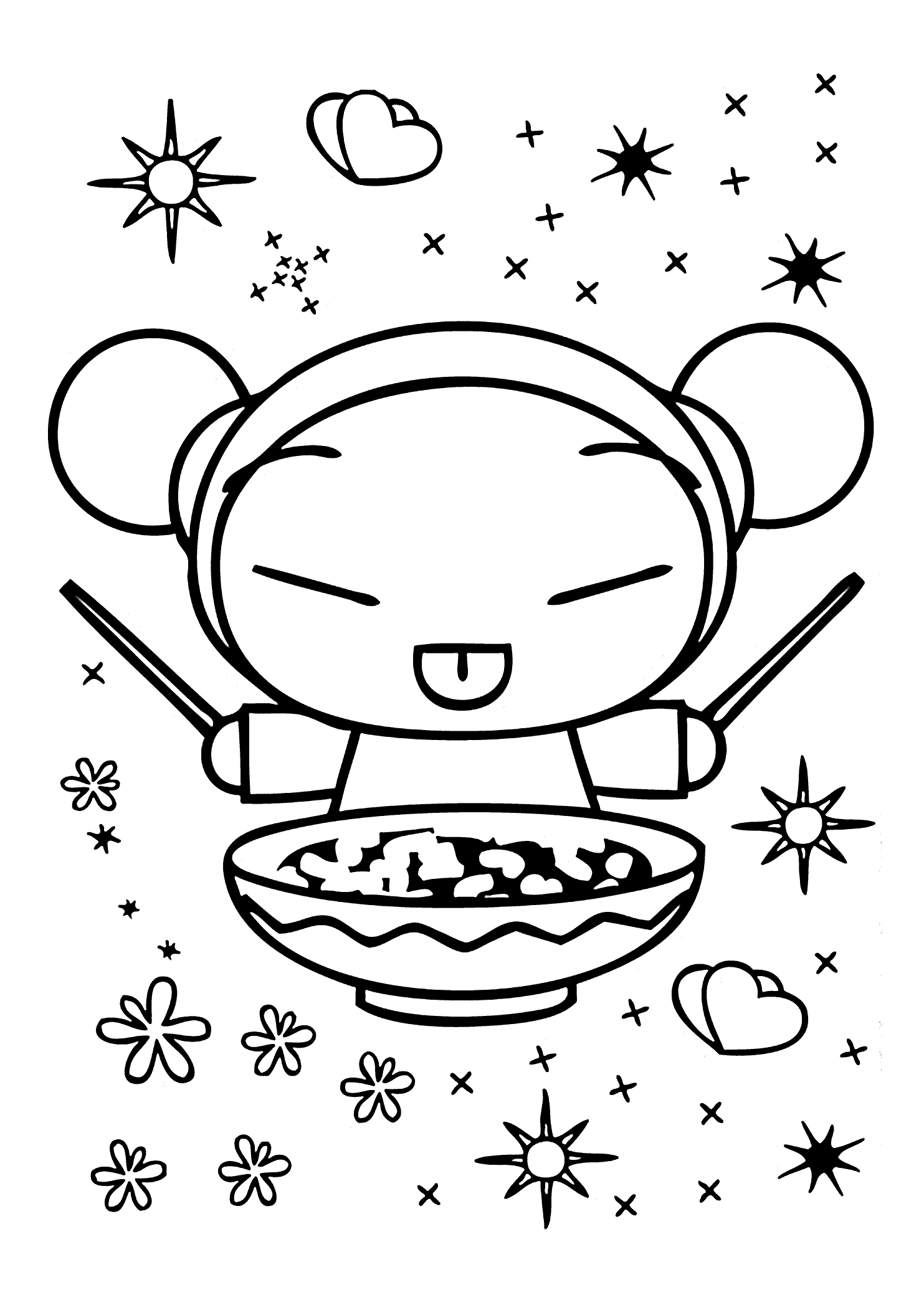 Pucca Coloring Pages Printable & book for kids | Best coloring pages