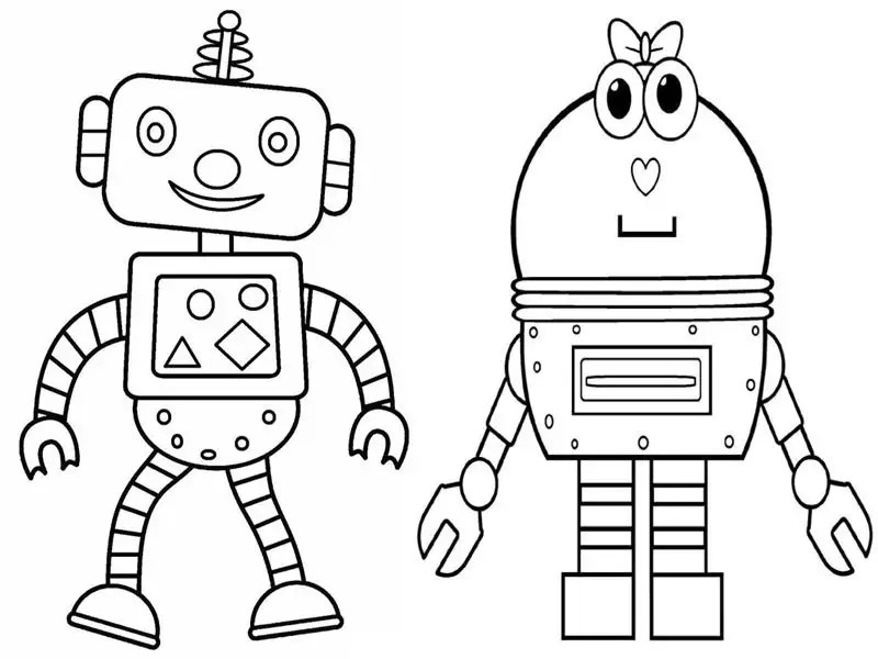 Coloring Page Robot & coloring book. 6000+ coloring pages.