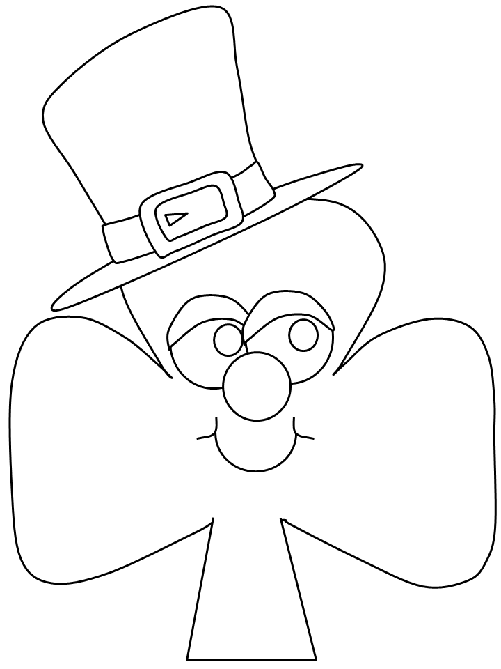 Shamrock Patrick Coloring Pages & Coloring Book
