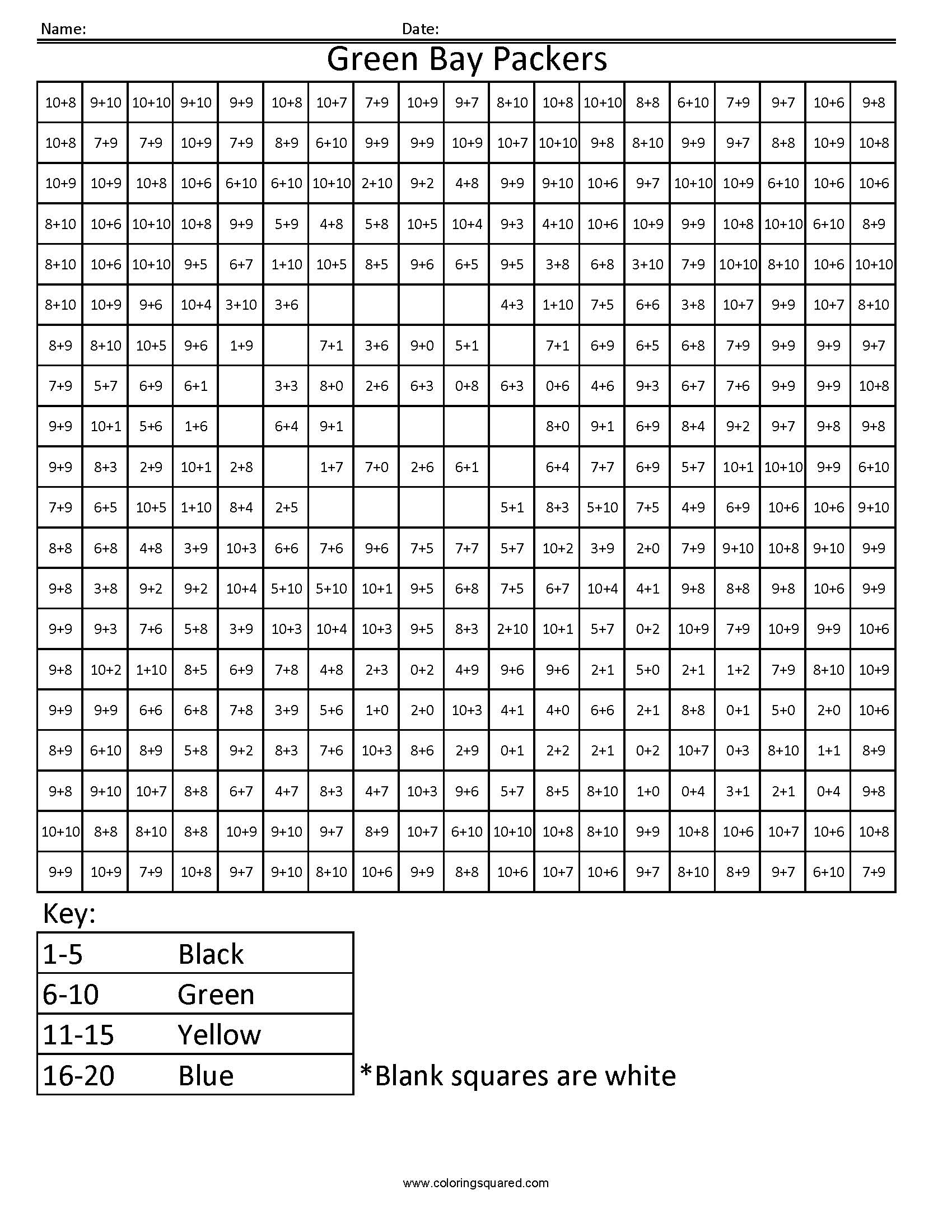 Green bay packers printable coloring pages |. 12as Green Bay Packers Nfl Nfc Math Coloring Pages Coloring Squared