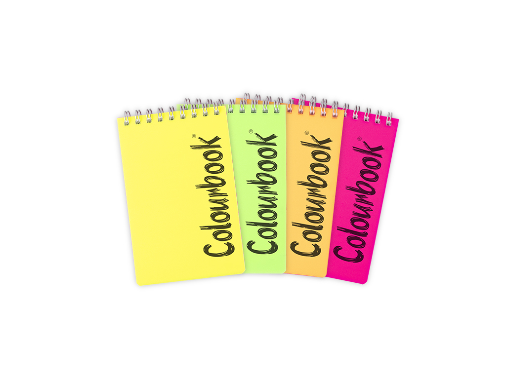 Block notes A7 a spirale Quadretti 5 millimetri Colourbook