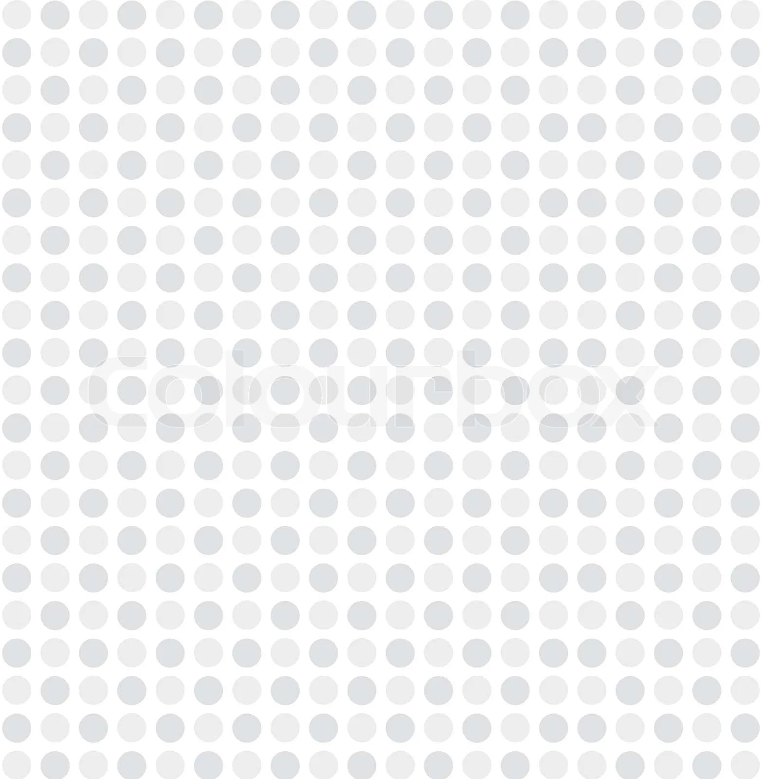 White gray dot pattern background vector Stock Vector Colourbox