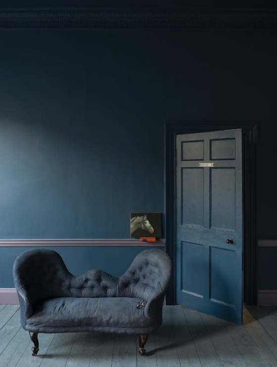 Around midnight dark blue walls • Colourful Beautiful Things