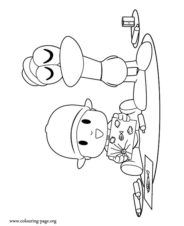 The Best The Pocoyo Draws Coloring Pages Ideas