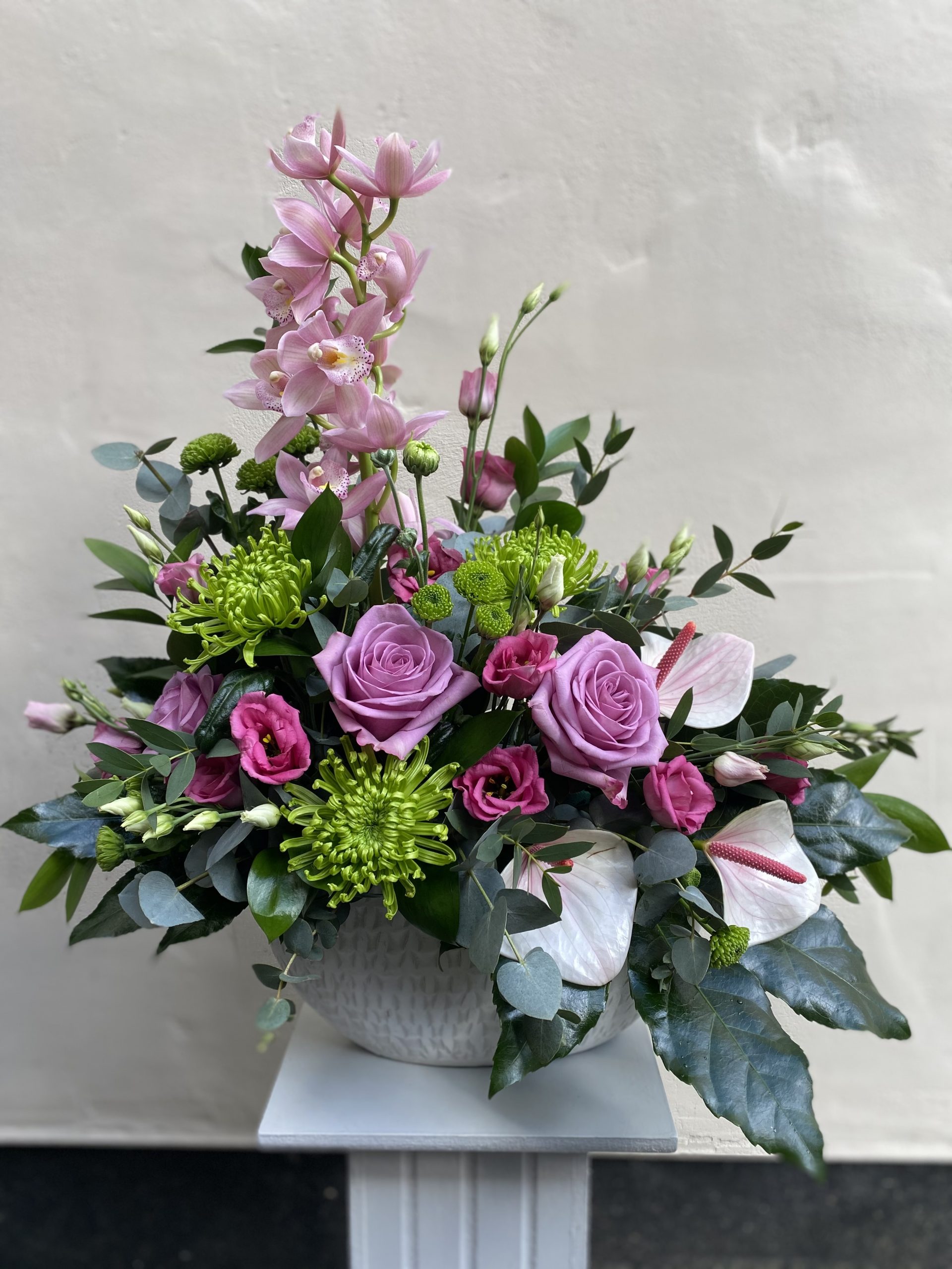 Container Arrangement Colours Florists