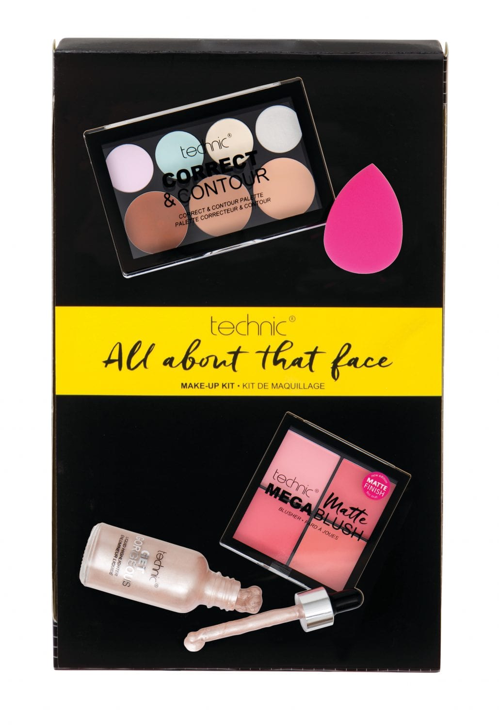 Technic All About That Face Makeup Kit Gift Set 999212 Colour Zone