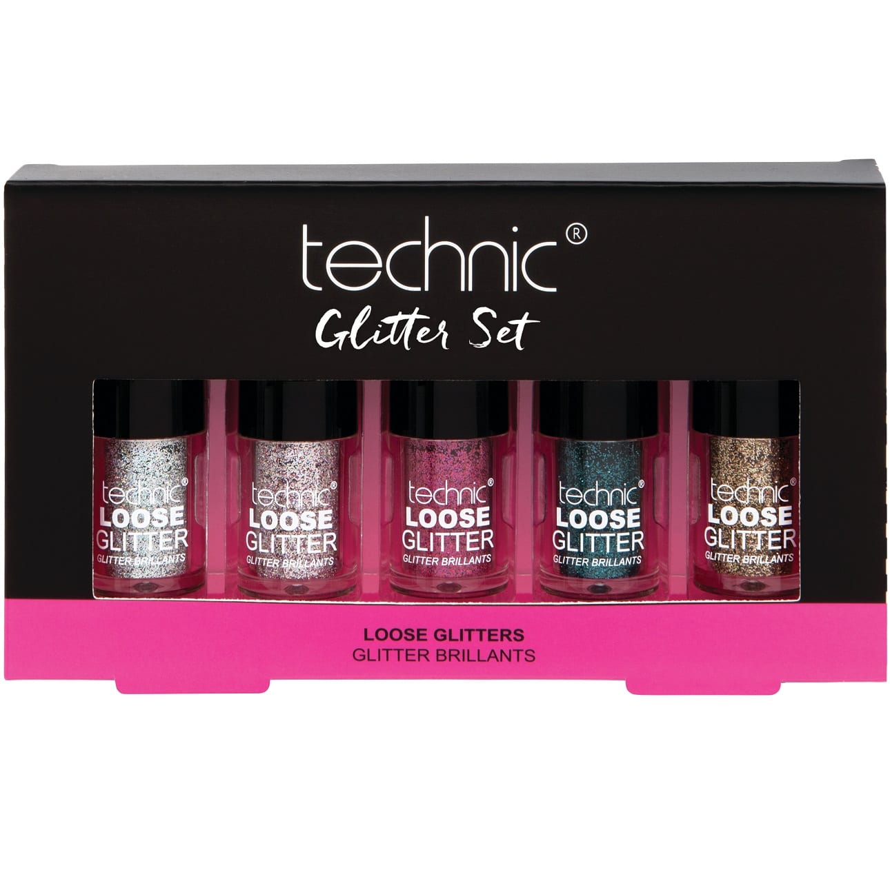 Technic Loose Glitters Makeup Set Gift Set Colour Zone Cosmetics