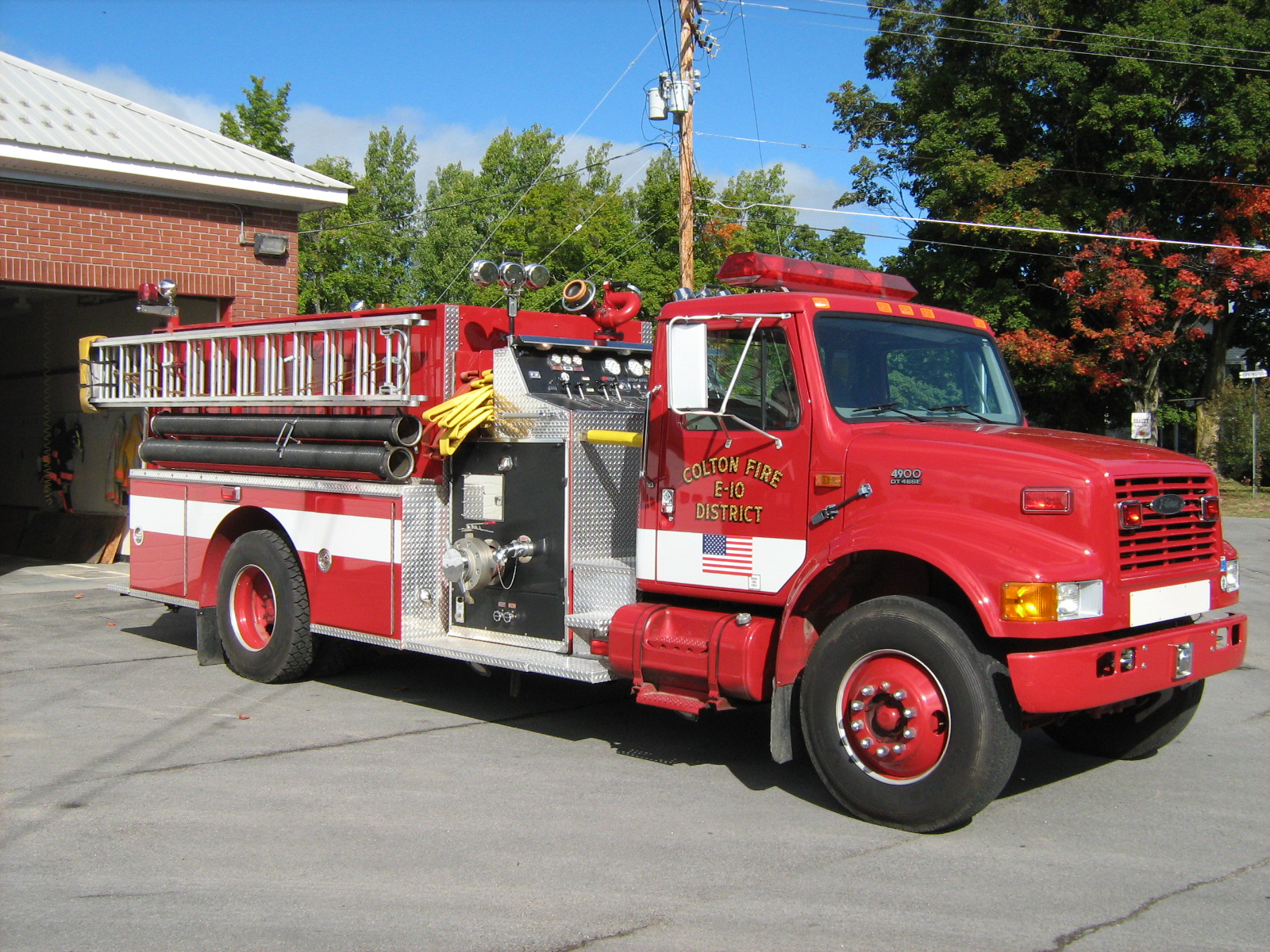 Colton Volunteer Fire Department St. Lawrence County, NY
