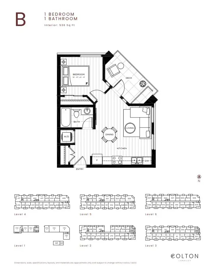 Units The Colton Willowbrook Langley Tannin Developments