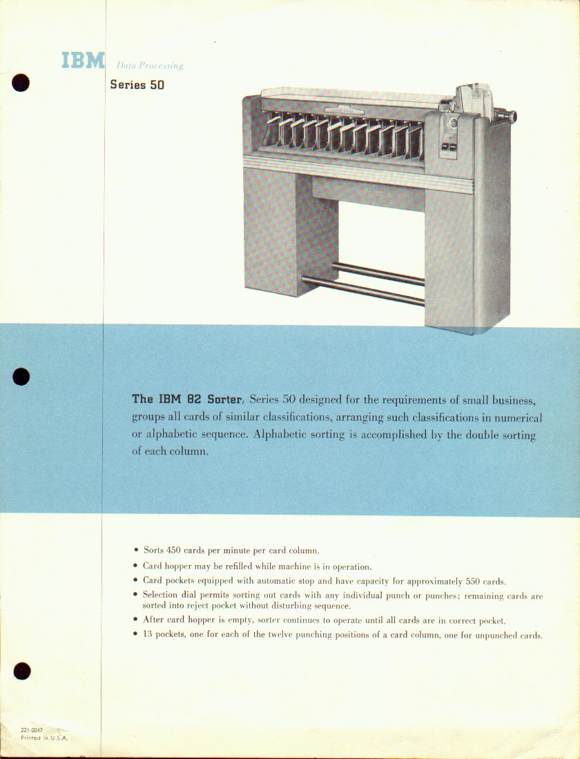 IBM Card Sorters