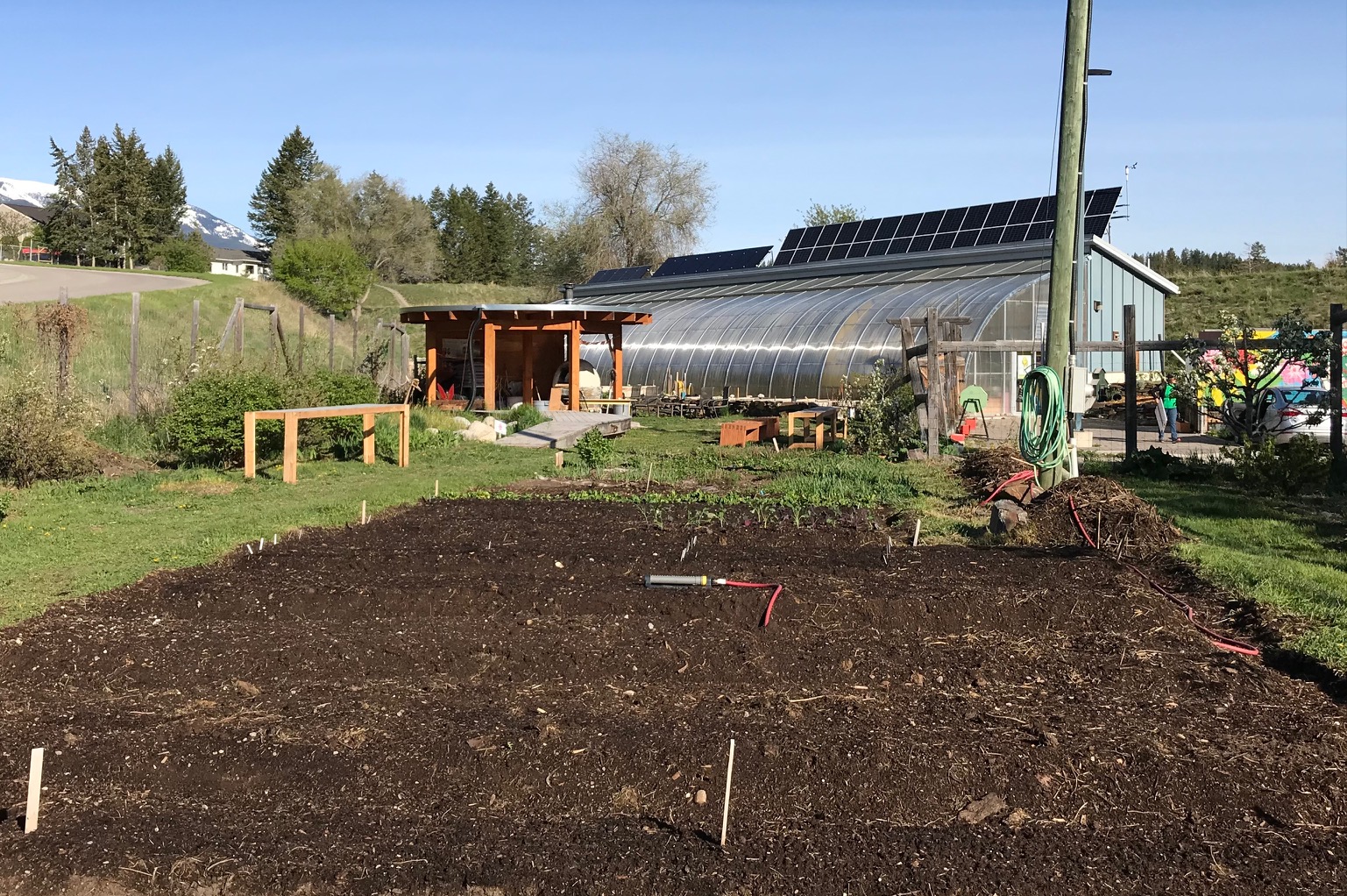 Community greenhouse focus on food Columbia Valley Pioneer