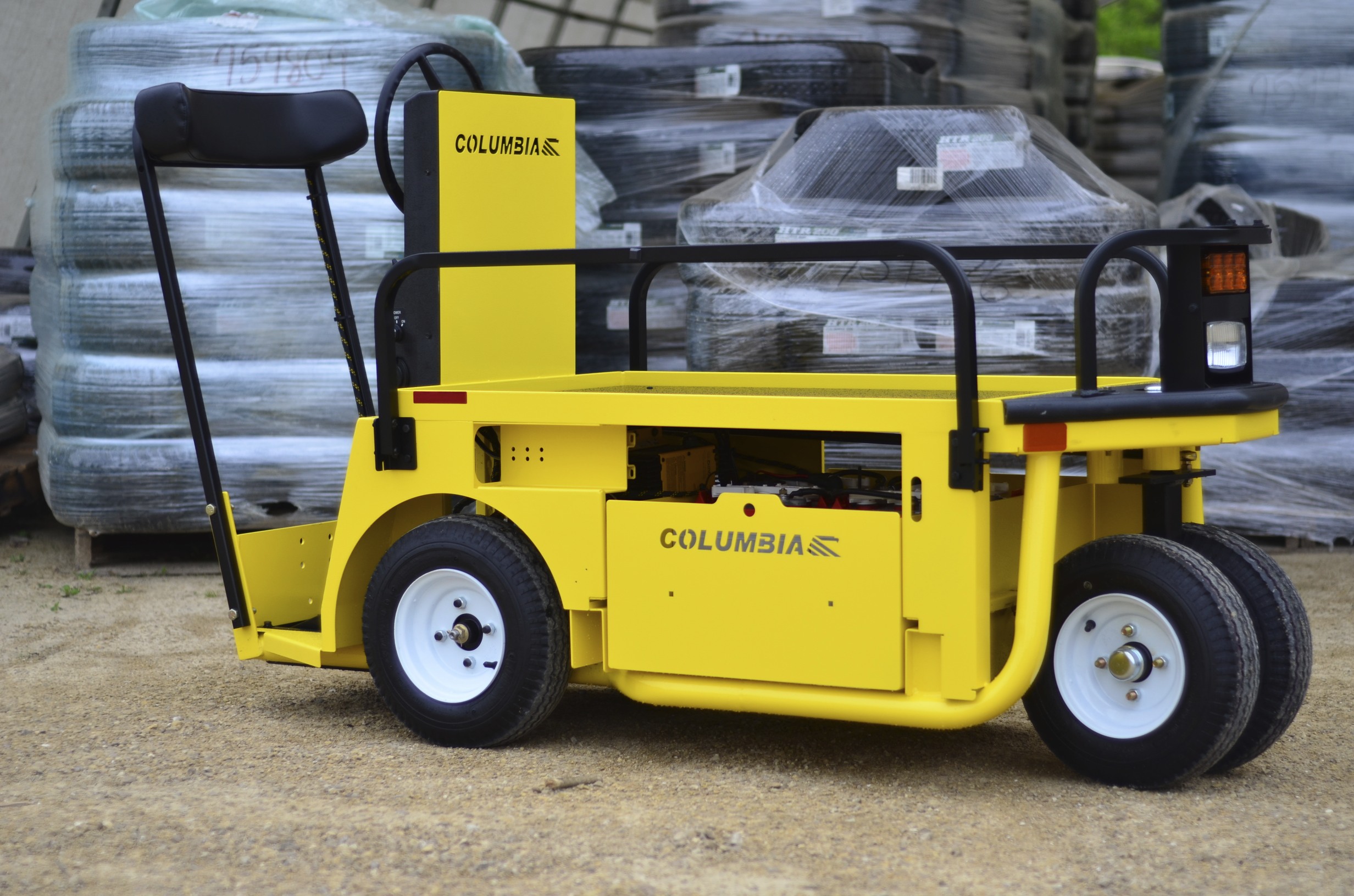 Industrial vehicles now smooth steel