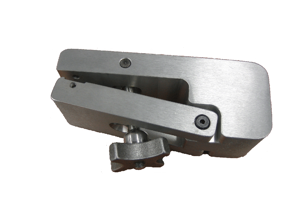 Vise grip for wide samples 225 lb