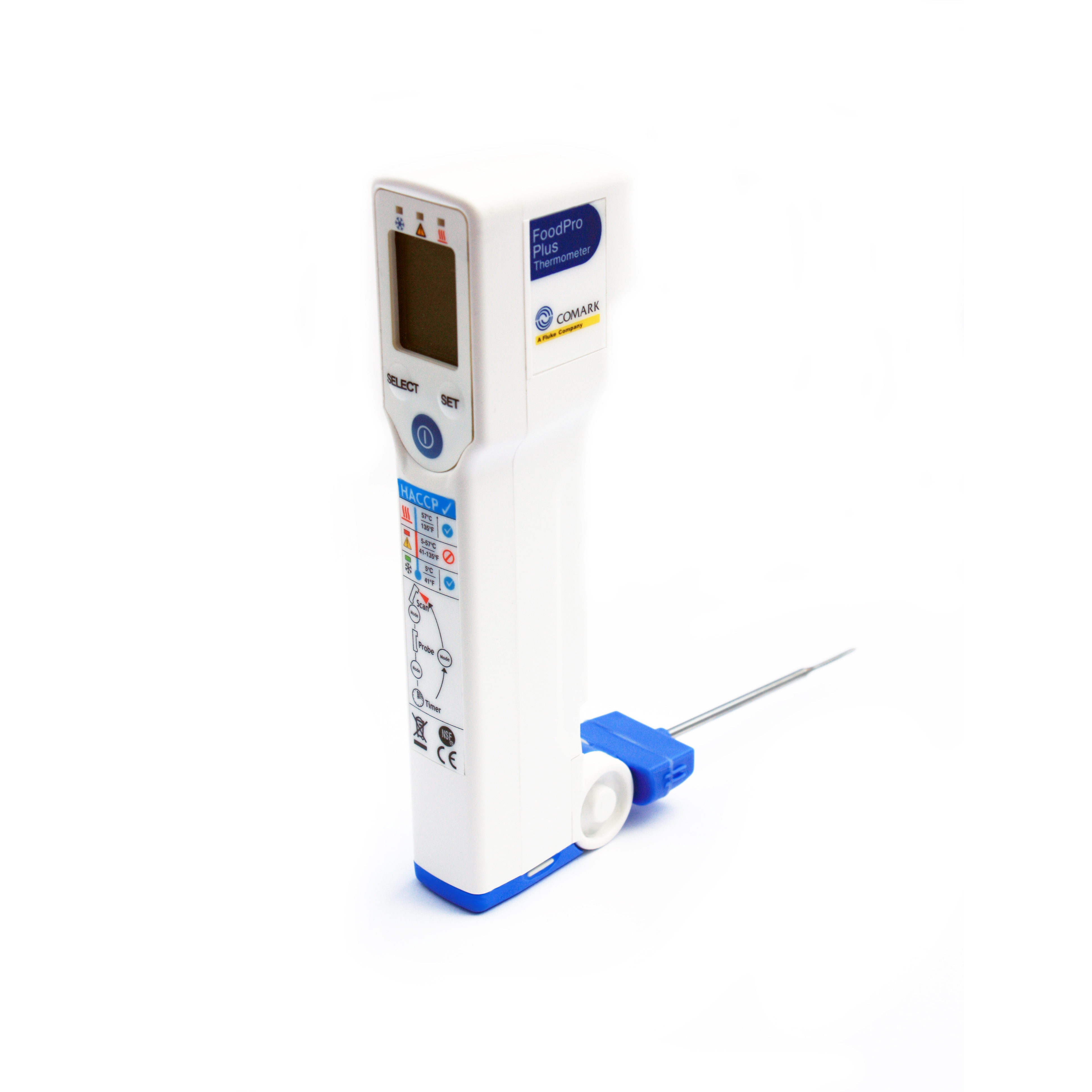 Food Pro Plus (FPP) Infrared and Probe Thermometer from Comark
