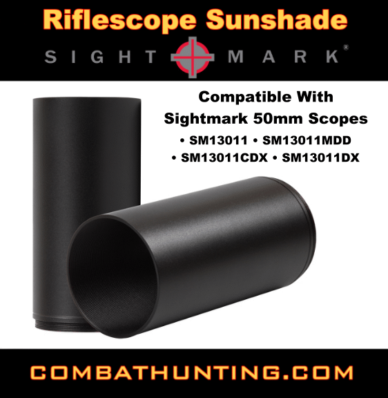 SM19004 Sightmark 50mm Rifle Scope Sunshade Illuminated Rifle Scopes