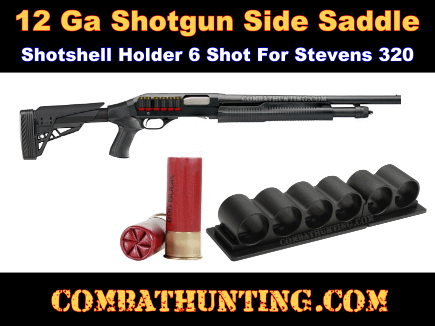 ST320SSH Stevens 320 12 Ga Shotgun Side Saddle Shotshell Holder