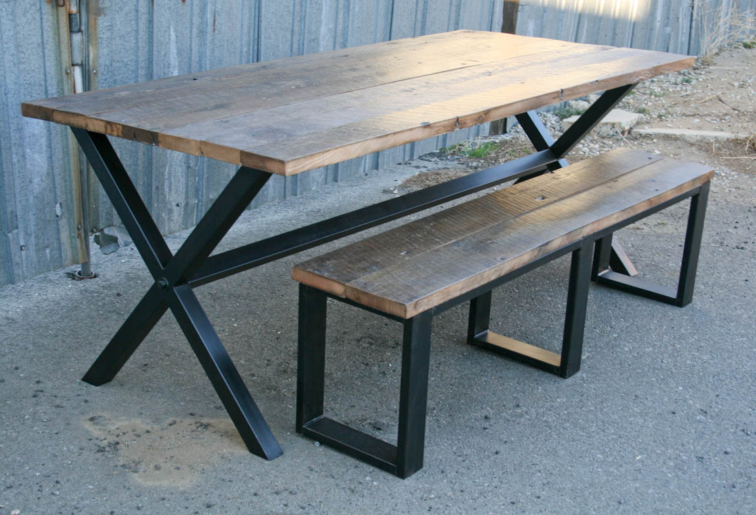 Modern Industrial Dining Table Combine 9 Industrial Furniture