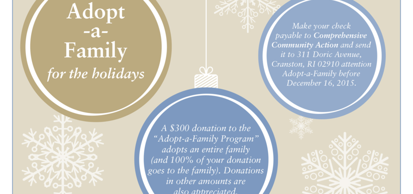 CCAP 2015 Holiday AdoptaFamily Program Comprehensive Community