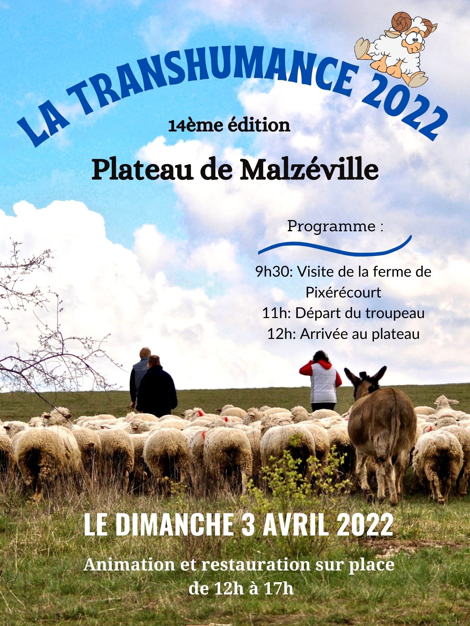 Fête de la transhumance 2022 Seille et Grand Couronné