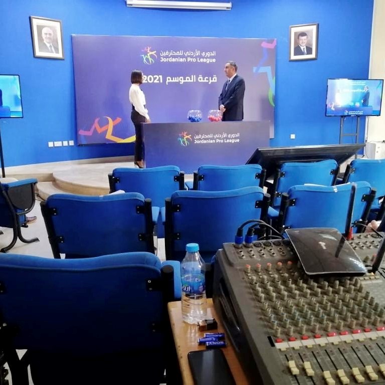 The Jordanian Pro League Draw 2021 for The Jordan Football Association