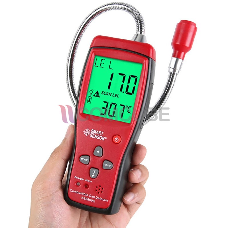 เครื่องวัดแก๊สที่ติดไฟได้ Combustible Gas SMART SENSOR รุ่น AS8800A