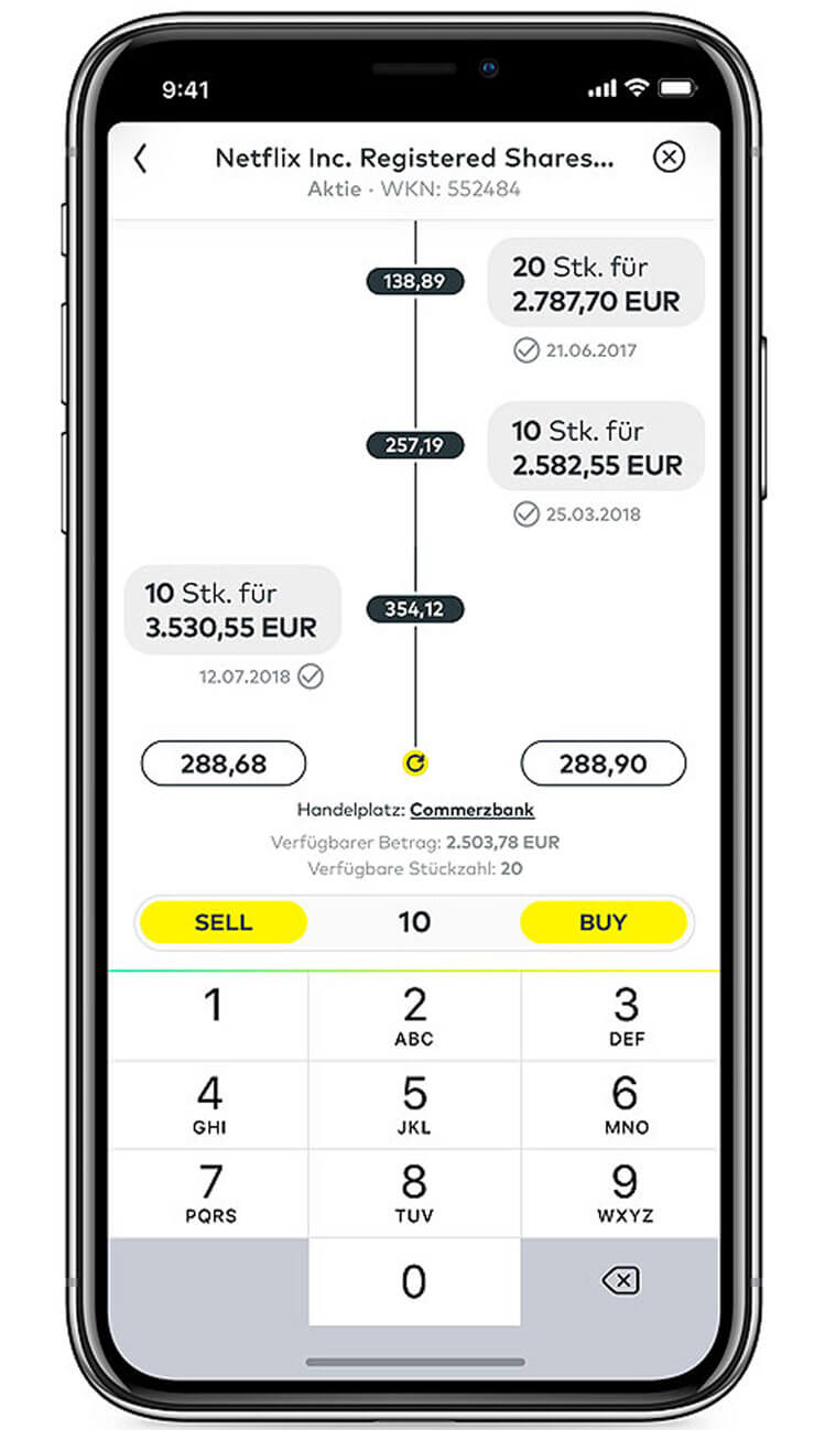 Die comdirect App Meine Bank im Handy comdirect.de