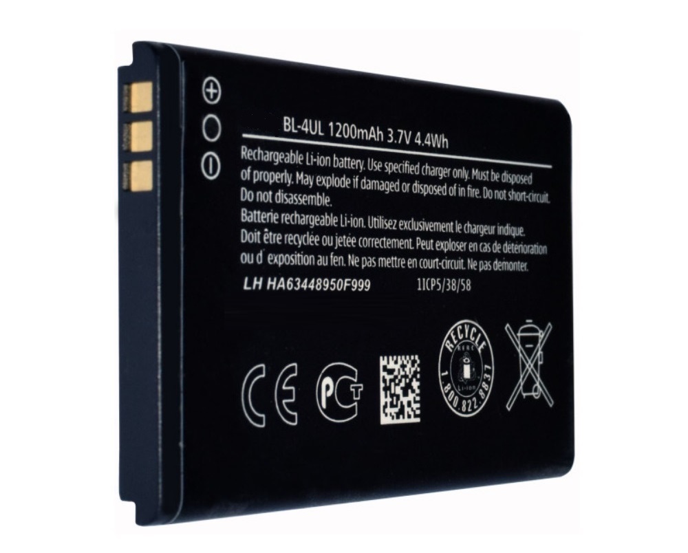 Genuine Nokia bl4ul Battery 3310/3310 Single Dual Sim 1200mah Accu