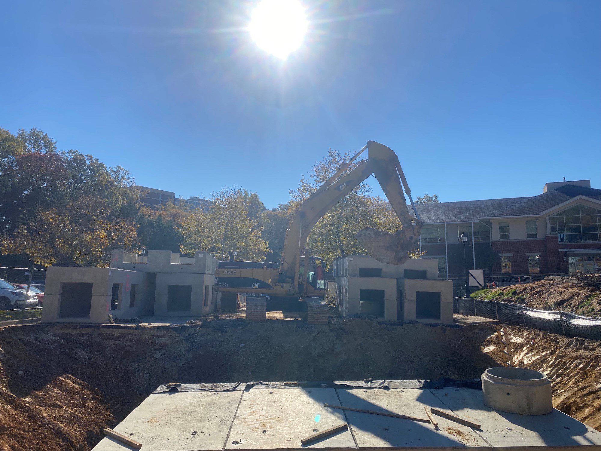 Complete Sitework Package at The Calvert School Comer Construction