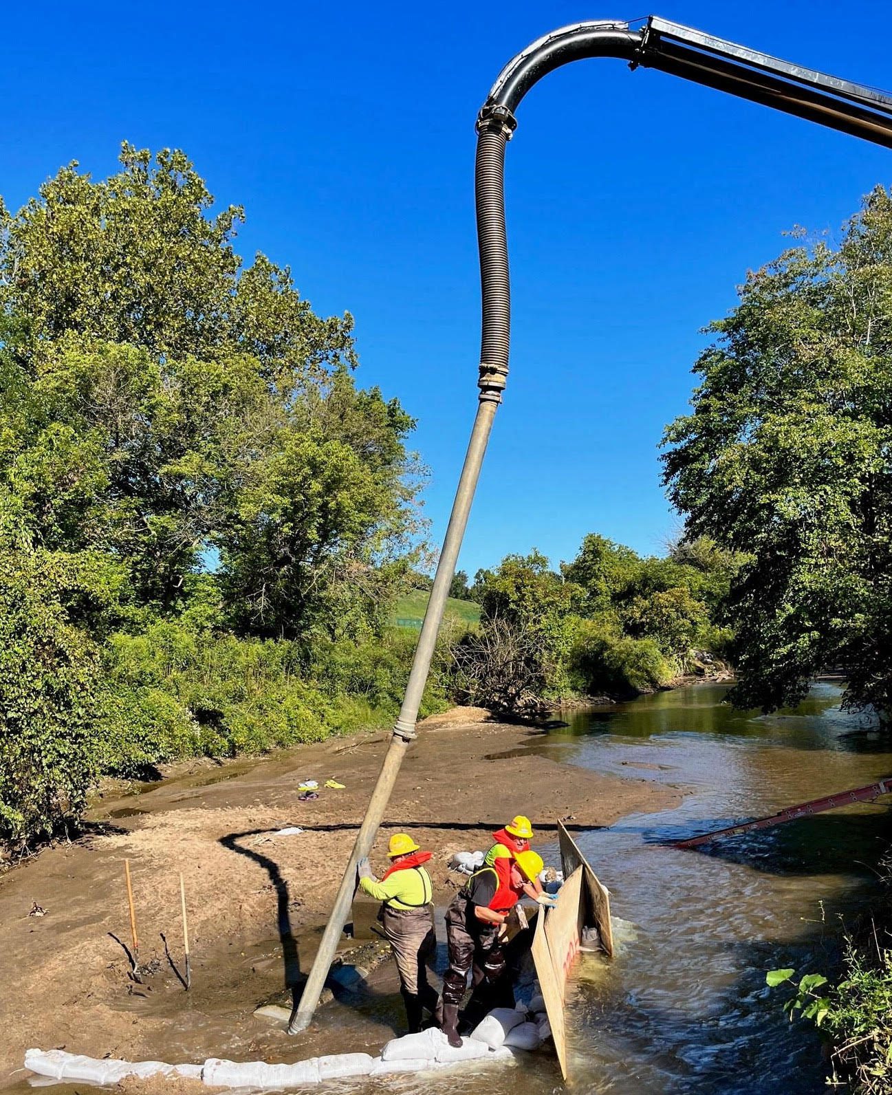 Hydro Excavation in Maryland Comer Construction