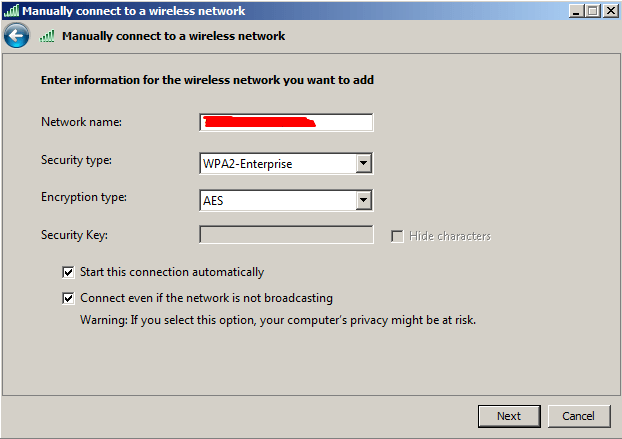Cara terkoneksi ke wifi WPA2Enterprise pada Windows7 CometSoul