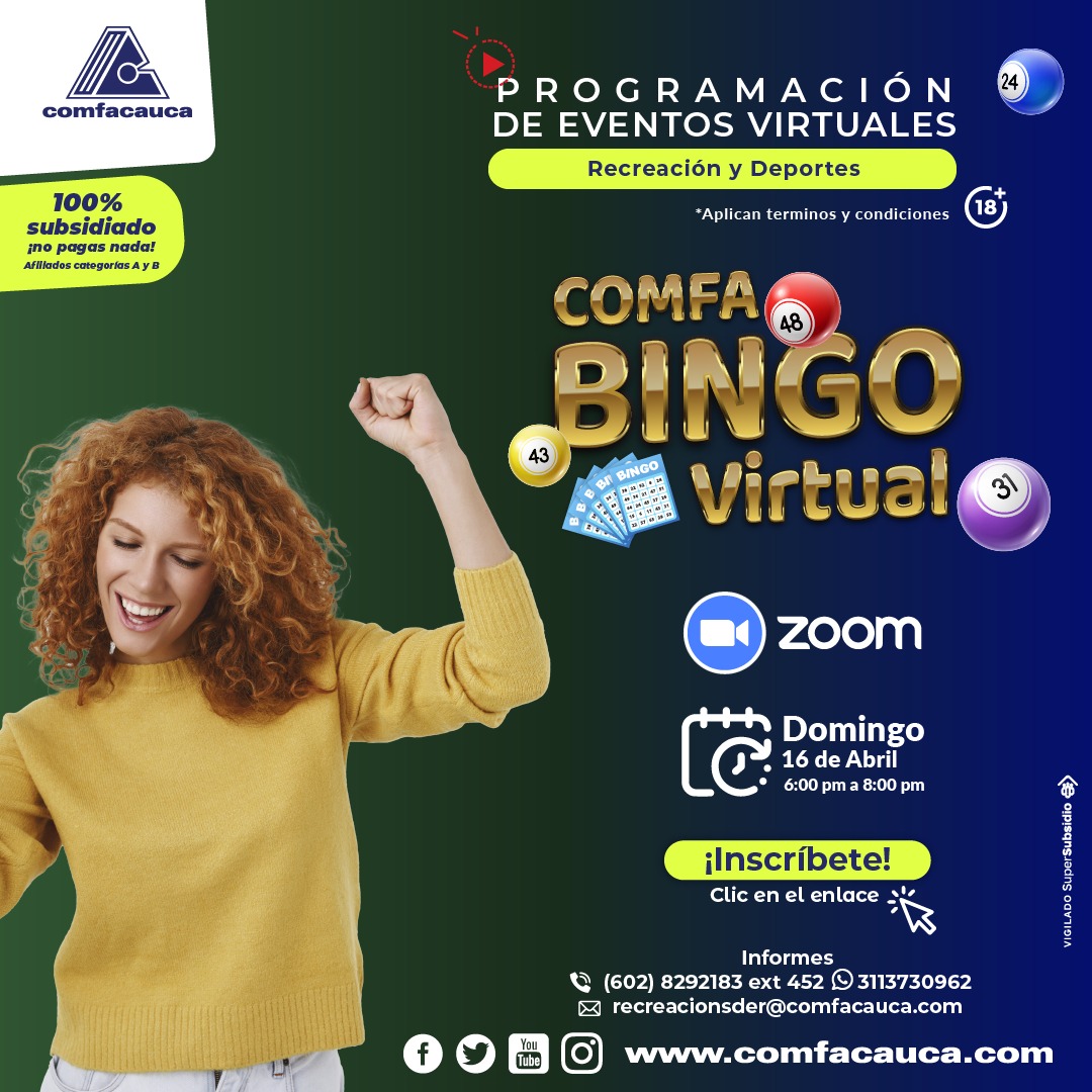 Bingo virtual » Comfacauca