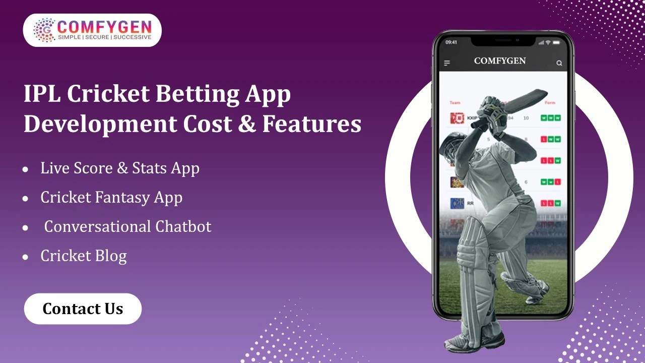 IPL Cricket Betting App Development Cost & Features Comfygen