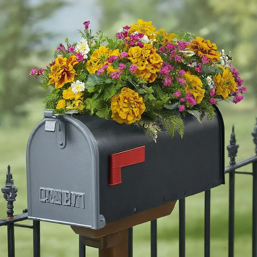 20 Mailbox Flower Bed Ideas » Comfy Ideas